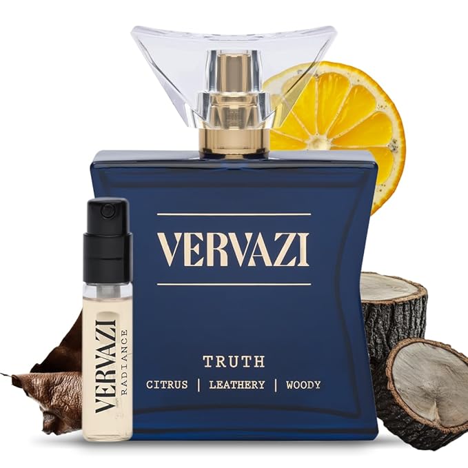 Truth 50 ml Unisex Eau de Parfum, Bergamot, Lavender, Cedarwood Notes - 22% Concentration, 8+ Hours Lasting Perfume for Women & Men, Day & Night Wear, Includes Radiance Perfume Tester
