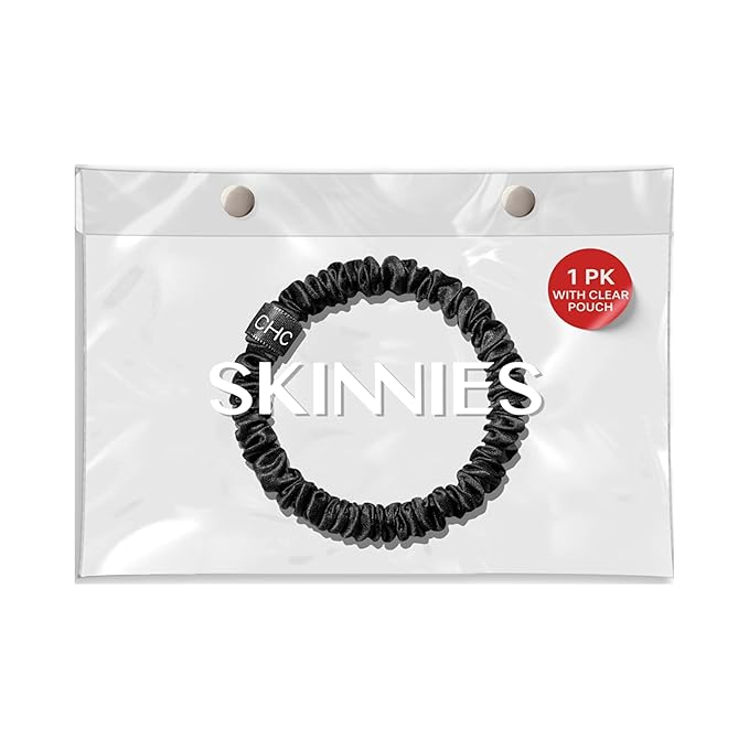 SUNDAYSILKS™ Luxurious Mulberry Silk Scrunchies for Women & Girls | No-Slip, Silky Hair Ties for Natural, Curly, Thin or Thick Hair | Gentle Hold for Ponytails & Sleep | Mini to Large Sizes [1 Pack]