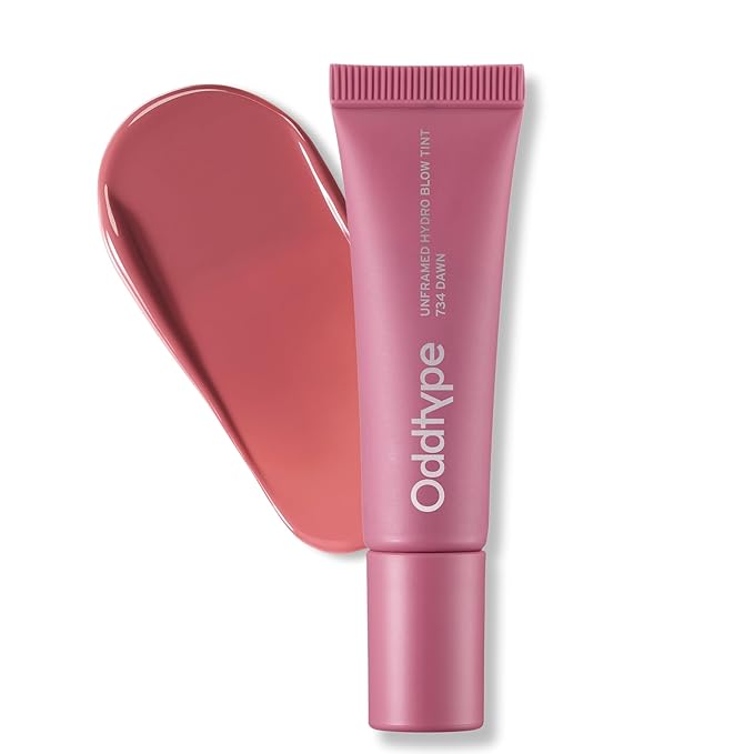 Unframed Hydro Blow Tint – 734 Dawn | Hydrating Gloss Lip Tint | 0.3 fl oz / 9 g | Korean Beauty