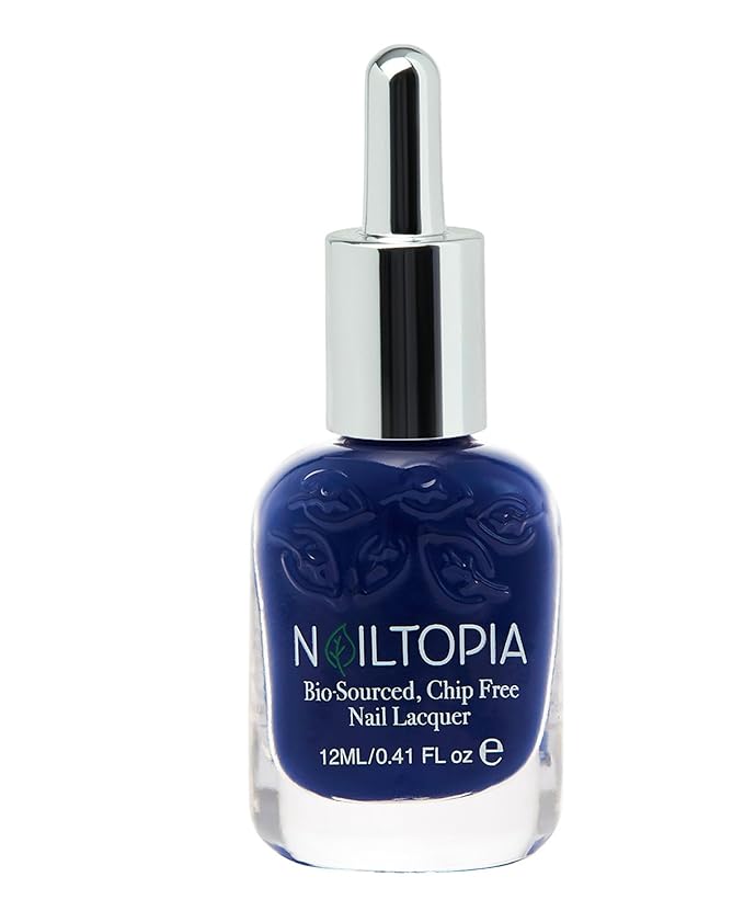 Nailtopia Bio-Sourced, Chip-Free Nail Lacquer - Fast Dry Nail Polish - Superfood-Infused - Natural Nail Polish - Need Space - 0.41 oz