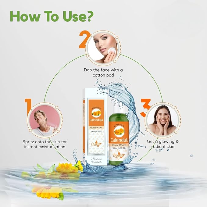 BEMT Pure Lavender Floral Water Hydrosol – 100ml Aromatic Mist for Face, Body & Hair | Natural Cosmetic-Grade Lavender Spray | Cold-Pressed & Alcohol-Free Skincare Toner