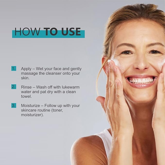 SUN COAST SCIENCES - Hydrate + Restore Total Face Cleanser, Vitamina B, Hydrating Facial Cleanser With Niacinamide for All Skin Types - 4 fl oz