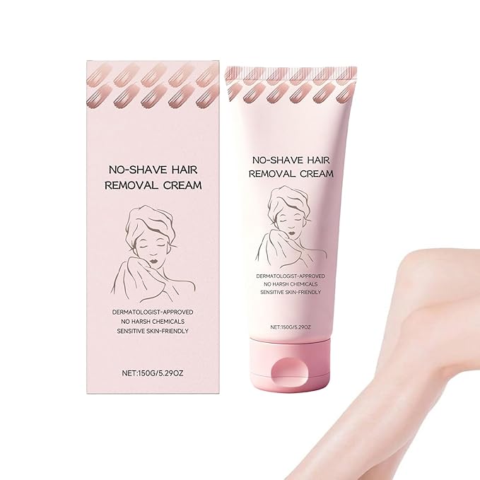 Bare Basics Hair Removal Cream,No Shave Hair Remover for Women, Fast and Gentle, Moisturizes and Nurtures Skin, Leaves Skin Smooth & Soft, 5.29 oz (1 PC)