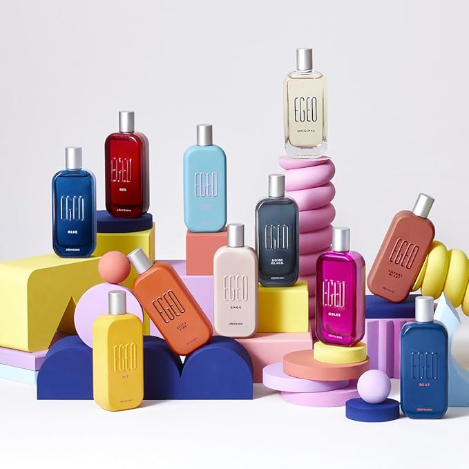 O Boticário Egeo Choc Eau de Toilette, Orange Plum & Apricot Fragrance Perfume for Women, 3 Ounce