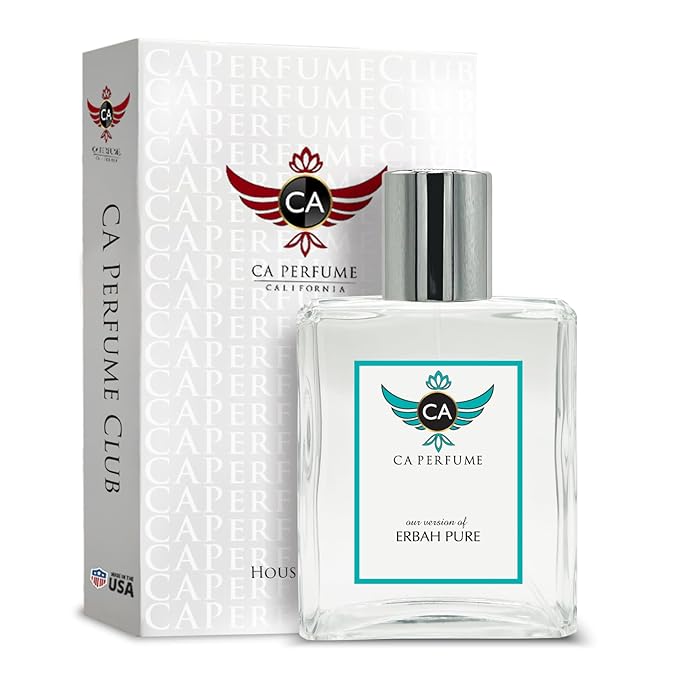 CA Perfume Impression of Erbah Pure For Women & Men Unisex Fragrance Eau de Parfum Spray Bottle 3.4 Fl Oz/100ml-X1