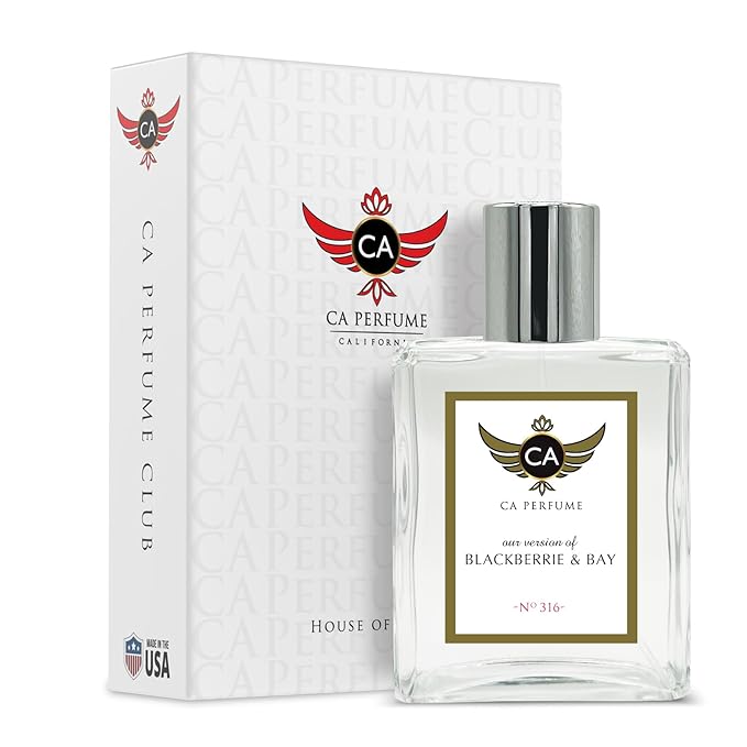 CA Perfume Impression of Blackberrie & Bay for Women Long Lasting Fragrance Eau De Parfum 3.4 Fl Oz 100ml