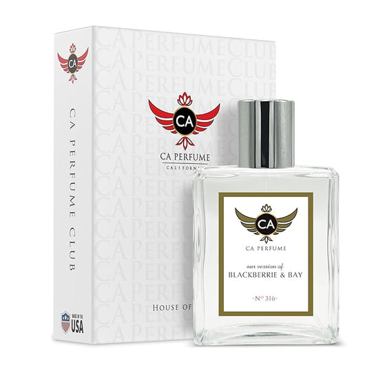 CA Perfume Impression of Blackberrie & Bay for Women Long Lasting Fragrance Eau De Parfum 3.4 Fl Oz 100ml