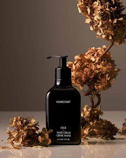 Homecourt Hand Cream, Non-Greasy Moisturizer for Hydrated, Nourished & Soft Hands, Dermatologist Tested, Clean Formula, Cece, 12 fl oz