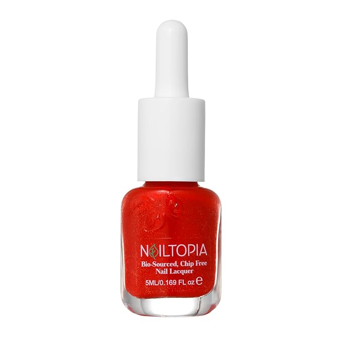 Nailtopia Bio-Sourced, Chip-Free Nail Lacquer - Fast Dry Nail Polish - Superfood-Infused - Natural Nail Polish - How You Dune - 0.169 oz