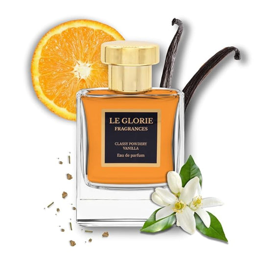 Inspired by D-ii.or Ad.d-ict, Classy Powdery Vanilla EDP, Long Lasting Luxury Perfume Spray for Women, Cruelty Free - 1.7 oz 50ml