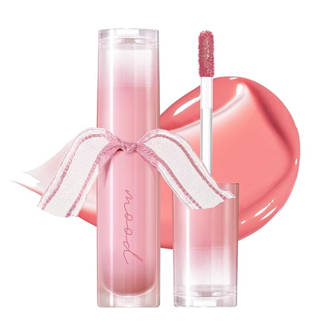 Peripera Ink Mood Glowy Tint | Lip-Plumping, Naturally Moisturizing, Lightweight, Glow-Boosting, Long-Lasting, Comfortable, Non-Sticky, No White Film (012 WARM-GORITHM)