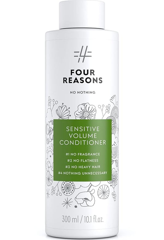 No nothing Sensitive Volume Hair Conditioner - Fragrance Free Conditioner - Hypoallergenic, Phthalate Free, Paraben Free, Vegan & Unscented - Volumizing Scalp – 10.1 oz