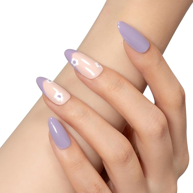 MAYCHAO 15ML Lilac Purple Gel Nail Polish 1Pc Violet Purple Gel Polish Soak Off UV LED Nail Polish Nail Art Starter Manicure Salon DIY at Home, 0.5 OZ