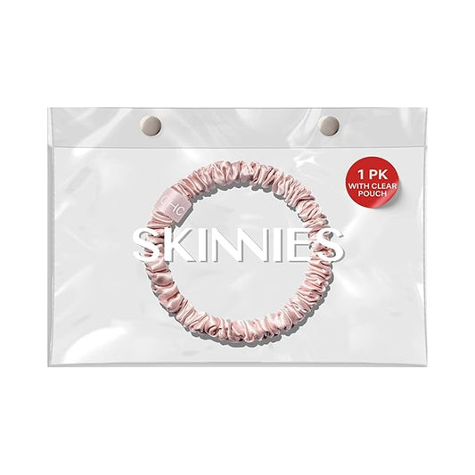 SUNDAYSILKS™ Luxurious Mulberry Silk Scrunchies for Women & Girls | No-Slip, Silky Hair Ties for Natural, Curly, Thin or Thick Hair | Gentle Hold for Ponytails & Sleep | Mini to Large Sizes [1 Pack]