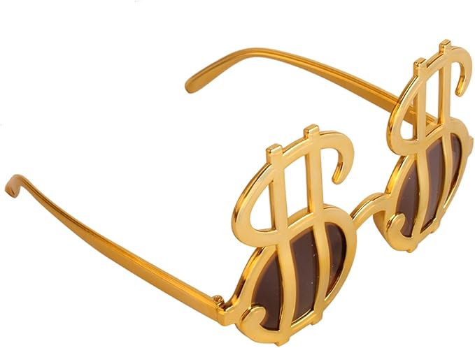 Funny Glasses Party Costume Masks, 12 Pack Cool Shaped Photo Booth Props Sunglasses