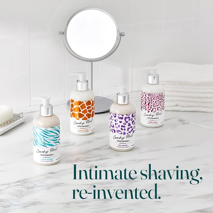 IntiMD Coochy Plus Intimate Shaving Complete Kit - Coco Allure & Organic After Shave Protection Soothing Moisturizer Mist - Antioxidant Formula Prevents Razor Burns, Itchiness & Ingrown Hair