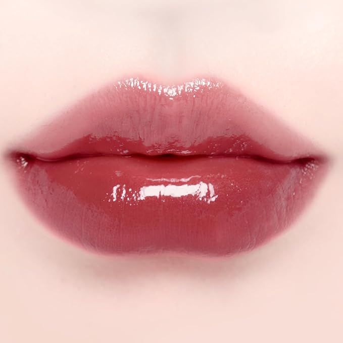 DINTO Blur-Glowy MINI Lip Tint (255 Veni, Vidi, Vici) - Glossy Finish, Hydrating, Long Lasting, Lightweight Texture, Non-Sticky, Vegan & Cruelty-Free, Korean makeup (11 colors)