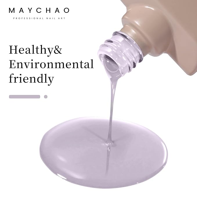 MAYCHAO 15ML Lilac Purple Gel Nail Polish 1Pc Lavender Gel Polish Soak Off UV LED Nail Polish Nail Art Starter Manicure Salon DIY at Home, 0.5 OZ