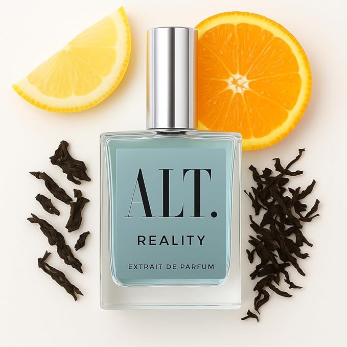 ALT. FRAGRANCES Reality 100ml Extrait de Parfum - Long Lasting Unisex Fragrance with Fresh Citrus Scent, Inspired By Perfume