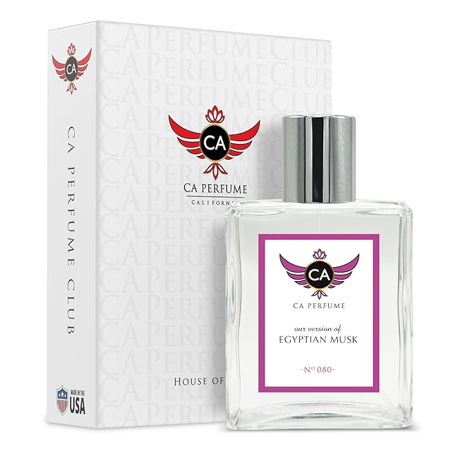 CA Perfume Impression of Egyptian Musk For Women & Men Replica Fragrance Dupes Eau de Parfum Spray Bottle 3.4 Fl Oz/100ml-X1