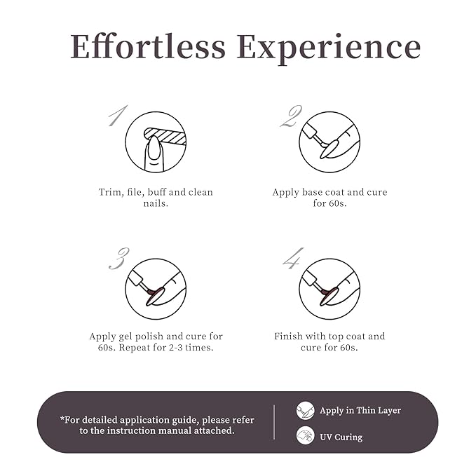 MAYCHAO 15ML Gel Nail Polish 1Pc Dark Reddish Purple Gel Polish Soak Off UV LED Nail Polish Nail Art Starter Manicure Salon DIY at Home, 0.5 OZ