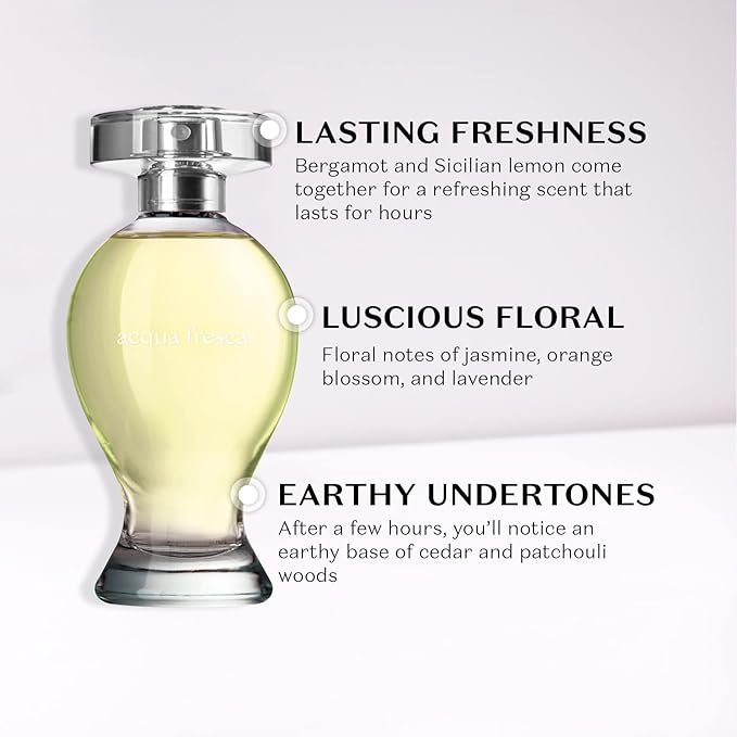 O Boticário Acqua Fresca Boticollection Eau de Toilette | Long-Lasting, Fruity and Citrus Fragrance Perfume for Women, 3.4 Ounce