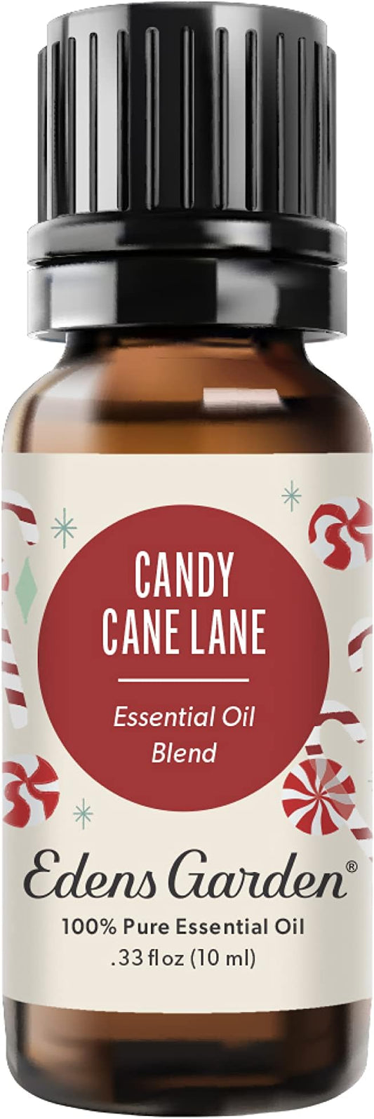 Edens Garden Candy Cane Lane Essential Oil Blend- 100% Pure Premium Grade, Undiluted, Natural, Therapeutic, Aromatherapy, The Best for Diffusing, Candle, Laundry, Humidifiers 10 ml (.33 fl oz)