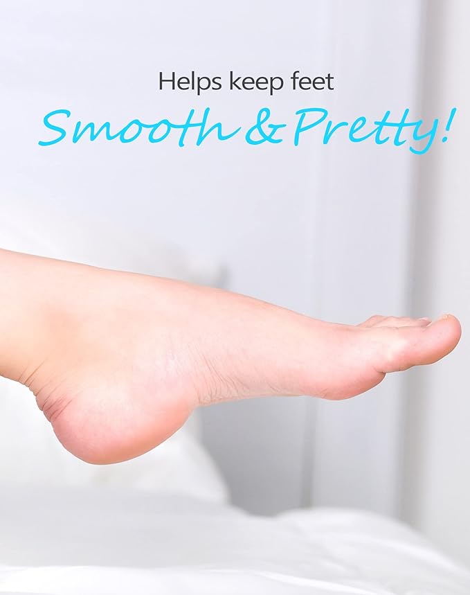 Maryton Disposable Foot Scrubber Pumice Pads, Pedicure Pumice Stone Dead Skin Callus Remover for Feet, 40Pcs (Blue Medium Coarse)