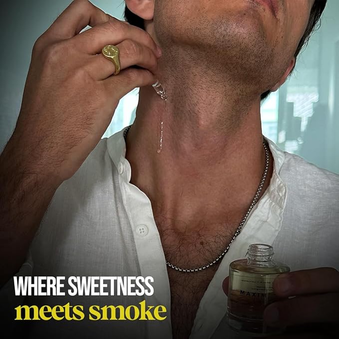 Eternal Perfume Oil Vanilla Campfire Perfume Oil Inspired by Armani Xtronger | Long Lasting Designer Perfumes for Men 50ml with 30ml - Concentrated perfume oil Alcohol-Free Natural Perfume (Pack of 2)