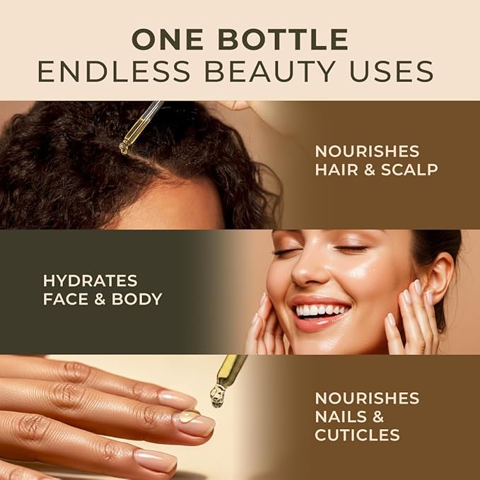 Gya Labs Jojoba Carrier Oil - 3.4 Fl Oz - for Hair, Skin, Face, Scalp & Body Massage