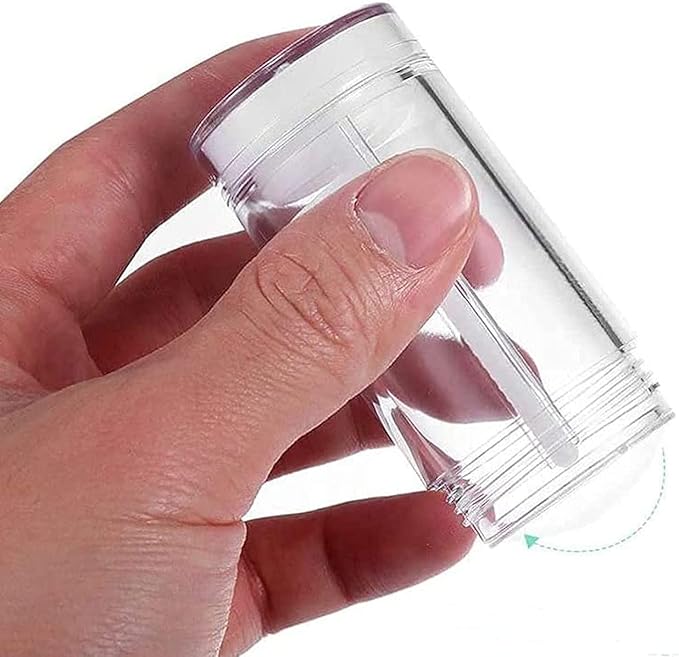 10 Pcs 30ml Empty Deodorant Containers Twist-up Filling Stick Clear Plastic Deodorant Container 1 Oz Refillable Deodorant Bottles Bottom-fill Round Lip Balm Tubes for DIY Lipstick Crayon Chapstick