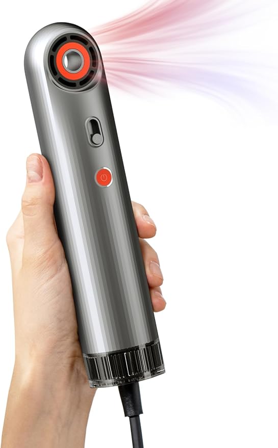 SYLPH Travel Hair Dryer, 60% Smaller & 0.55 lb Ultra Lightweight, 110,000 RPM High-Speed Motor, 200 Million Ions, Smart Mode, Temp Control, 4-Heat Modes, 850W, Mini Hair Dryer For Home, Hotel, Gym Use