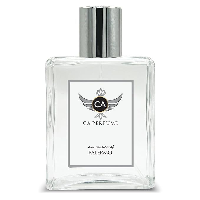 CA Perfume Impression of Palermo for Women Eau De Parfum Citrus Scent Long Lasting Perfumes for Women Signature Scent for Day and Night Wear 3.4 Fl Oz 100ml