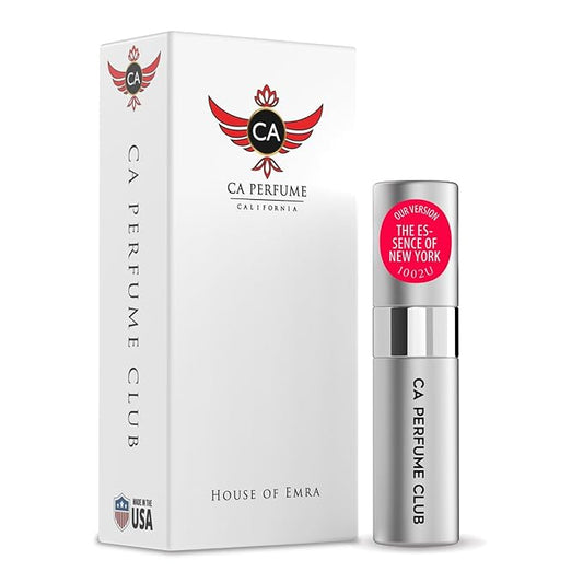 CA Perfume Impression of The Essence Of New York for Women & Men Eau De Parfum Spray Long Lasting Oriental Vanilla Perfume (0.27 Fl Oz / 8ml)