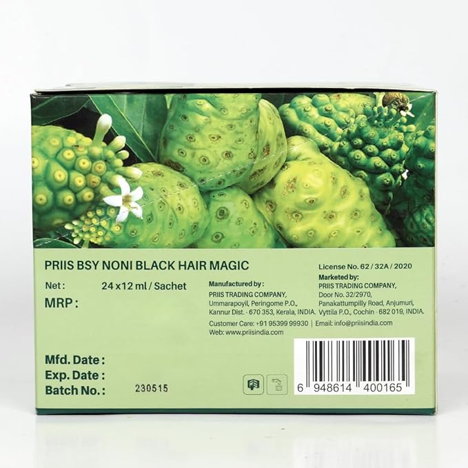 Hair Dye Shampoo, 12 ml - Pack of 24 Sachets