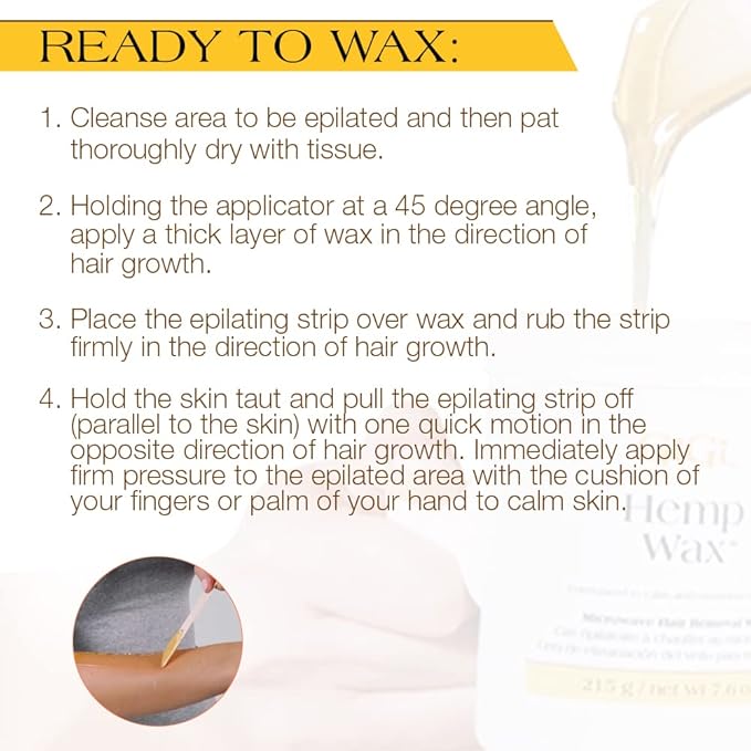 GiGi Hemp Wax Microwave 7.6 oz