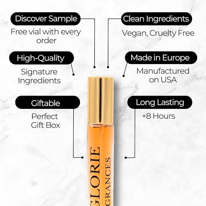 Inspired by D-ii.or Ad.d-ict, Classy Powdery Vanilla EDP, Long Lasting Luxury Perfume Spray for Women, Cruelty Free - 0.33 oz 10 ml