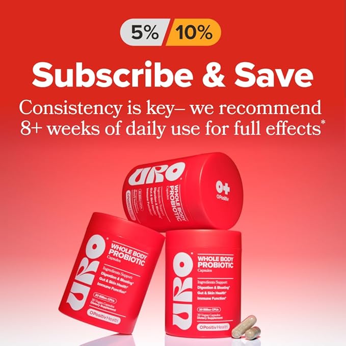 O Positiv URO Women’s Probiotic – All-in-one Probiotic for Women - Vaginal, Gut, Skin, and Oral Microbiome Health – 20B+ CFUs, Licorice Root, Dandelion – Non-GMO, Vegan, Gluten-Free – 30 Capsules