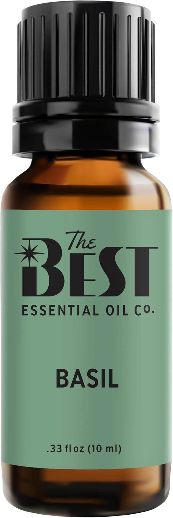 The Best Basil Essential Oil Premium Grade- 100% Pure & Natural for Aromatherapy, Diffuser, Spa, Massage, Air Freshener- 10 ml (.33 fl oz)