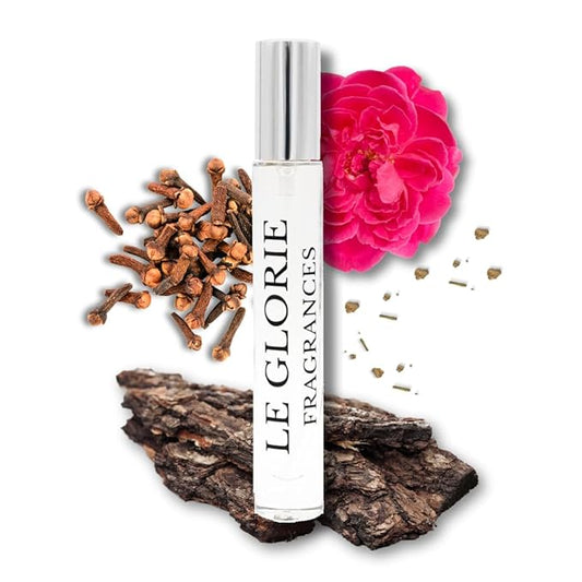 Inspired by Jo M*lone's Velvet Rose and Oud, Velvety Woody Roses EDP, Long Lasting 12-14 Hours Perfume Spray for Women, Unisex, All Skin Types, Cruelty Free - 0.33 oz 10ml