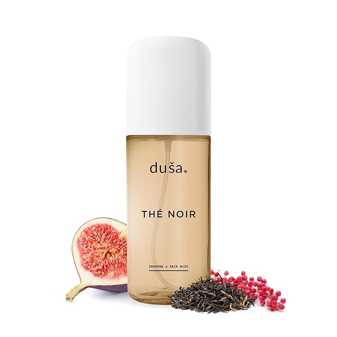 DUSA Thé Noir Hair Perfume & Body Mist for Women – Long Lasting Body and Hair Mist, Vacation Spray & Perfume para el Cabello de Mujer with Nourishing Oil, 100 ml