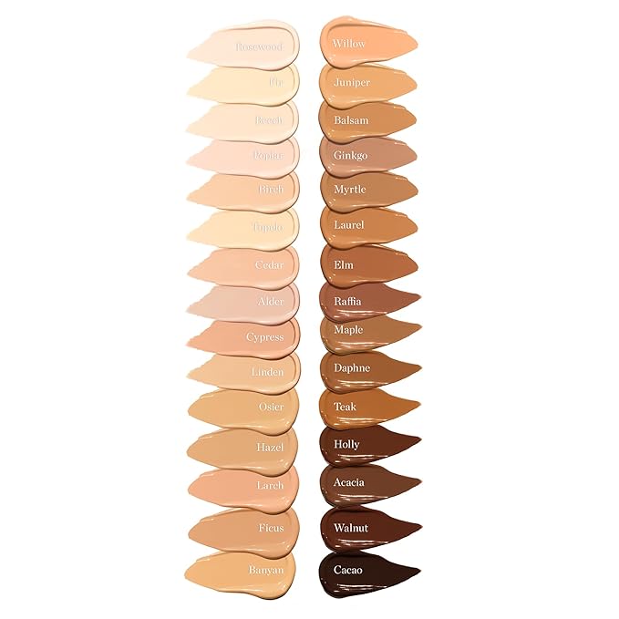 Ogee Complexion Perfecting Under Eye Concealer - Certified Organic Full Coverage Concealer - Buildable Coverage - HAZEL 2.90N - Light (Golden Undertones)