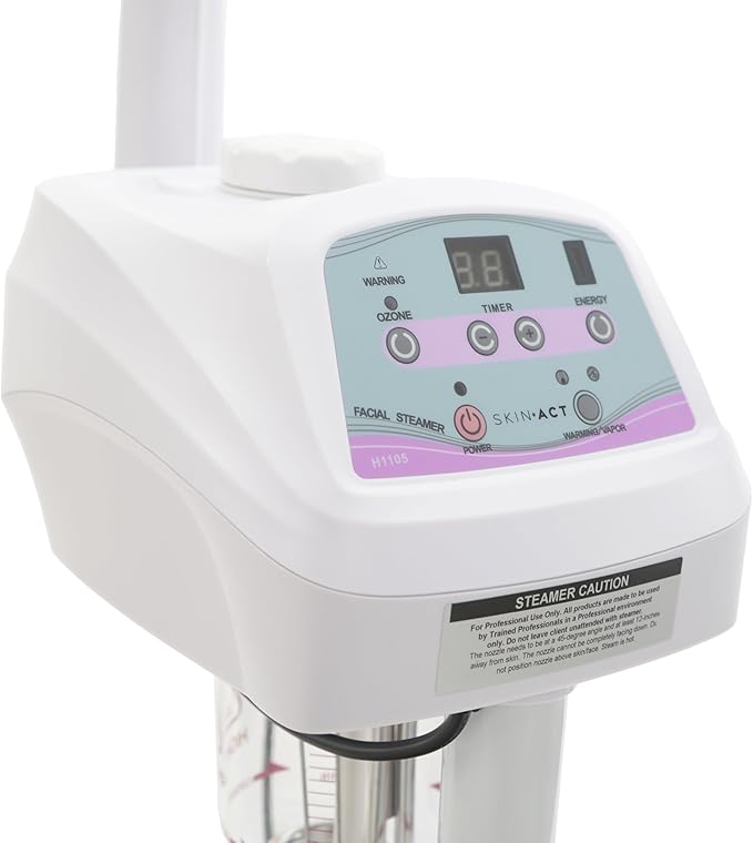 SKINACT Professional Grade Elite Facial Ozone Steamer (Digital)