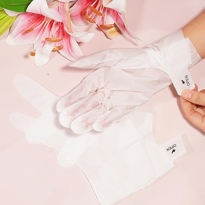 Hand Peel Mask Moisturizing Gloves 5Pack, Hydrating Hand Masks Repair Dry Cracked Hands, Skin Moisturizer for Soft and Smooth Touch