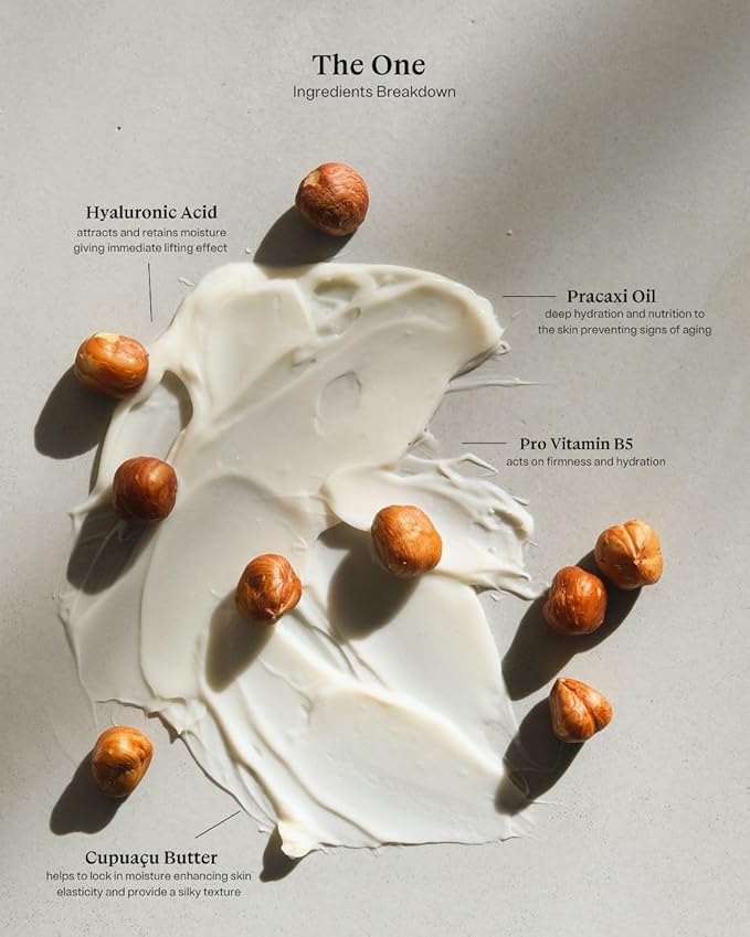 Gente Beauty The One Body Butter Intense Moisturizer with Cupuaçu, Hyaluronic Acid & Pracaxi Oil for Deep Hydration & Smooth Skin– 8.4 fl oz