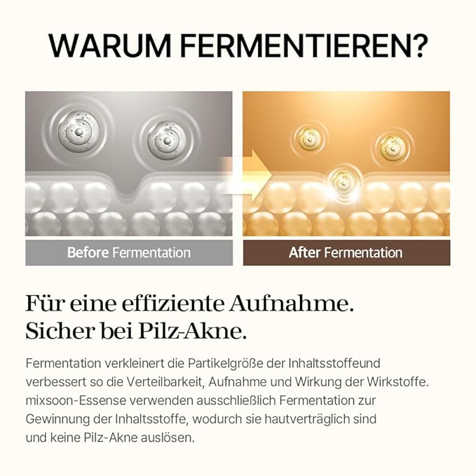 mixsoon Bean Essence-Exfoliating, Hydrating, Fermented Bean Extract, Hyaluronic Acid, Gentle Formula for Smooth Skin 50ml / 1.69 fl.oz. Korean Glass Skin Care