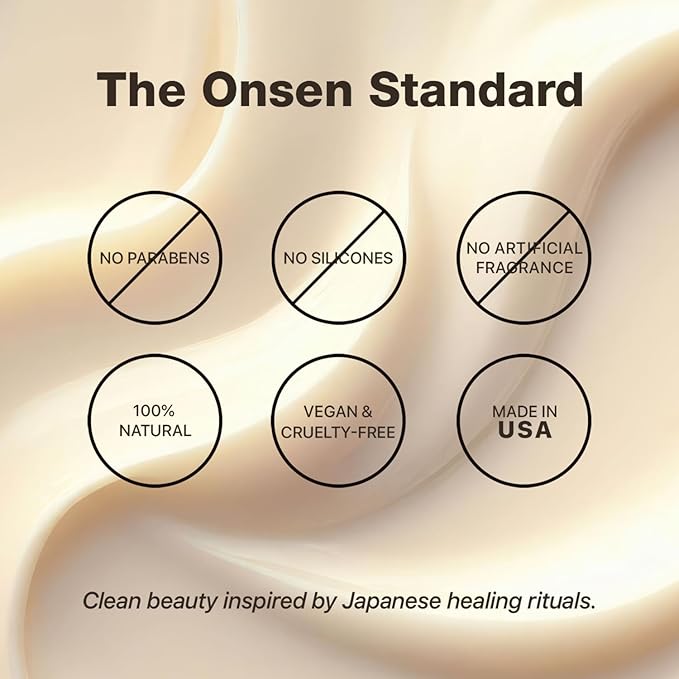 Onsen Nail & Cuticle Cream Treatment w/Japanese Tsubaki, Jojoba & Lavender Oil, Shea Butter – Strengthens Nails, Softens Cuticles - Daily Repair Care (1 Count/30 ml)