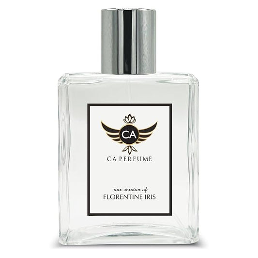 CA Perfume Impression of Florentine Iris for Men Floral Scent Long Lasting Cologne for Men Signature Scent for Day and Night Wear 3.4 Fl Oz 100ml