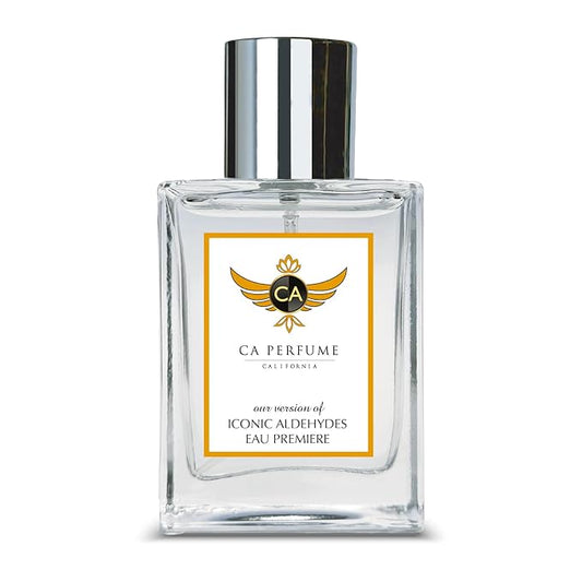 CA Perfume Impression of Iconic Aldehydes Eau Premiere for Women Floral Aldehyde Fragrance Long Lasting Perfumes for Women Eau De Parfum 1.7 Fl Oz 50ml