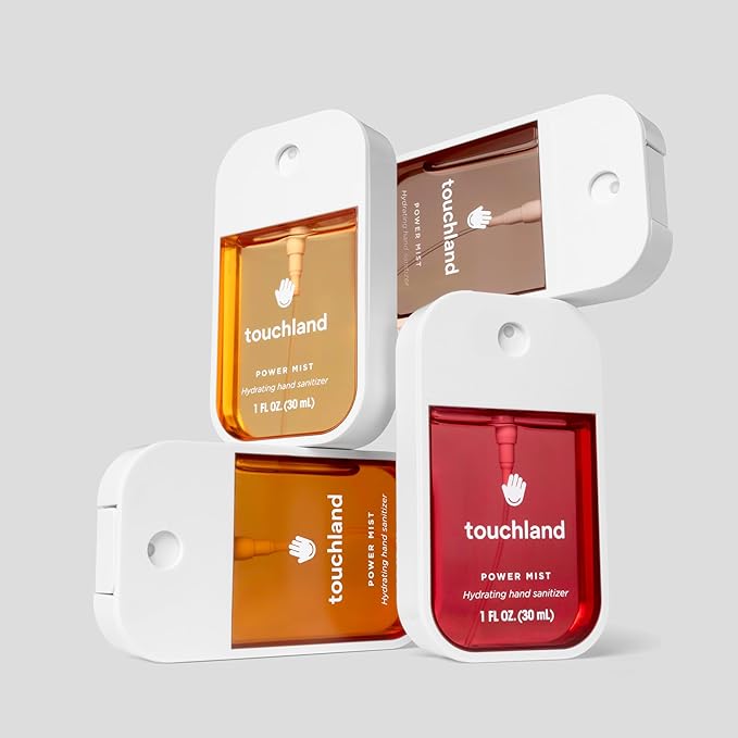 Touchland Limited Edition Seasonal Power Mist Hand Sanitizer 4-Set